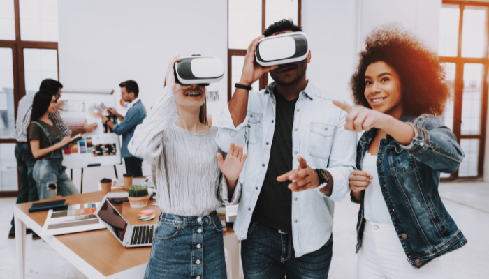 photo de la réalité augmenté en formation avec liance solutions